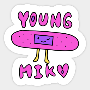 Young Miko - Curita Sticker